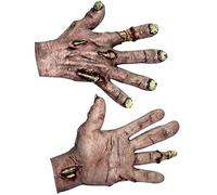 Gants zombie adulte Halloween Taille Unique