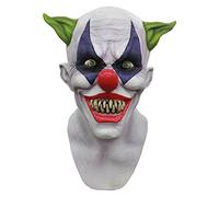 GHOULISH Masque de Clown - Rouge - Taille Unique