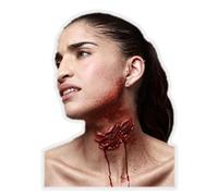 Ghoulish Productions - Application : Attaque de Zombie, Ligne Applications, Accessoire en Latex Résistant, Peint à la Main, Halloween, Défilé de Carnaval, Fête Costumée.