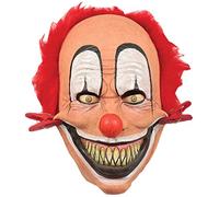 Ghoulish Productions - Clown Tweezer, Collection Clowns, Masque en Latex Résistant, Peint à la Main, Halloween, Défilé de Carnaval, Fête Costumée, Taille Unique Adulte