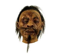 Ghoulish Productions - Décoration Tête Vaudou Shrunken Head A-1, de la Ligne Witch Doctor. Cette décoration en Latex résistant est Peinte à la Main et est Parfaite pour Halloween.
