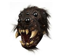 Ghoulish Productions - Masque d'Araignée, Ligne Créatures Mythologiques, Costume en Latex Résistant, Peint à la Main, Halloween, Défilé de Carnaval, Fête Déguisée, Taille Unique Adulte.