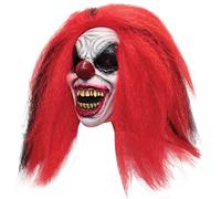 Ghoulish Productions - Masque de Clown Reddish, de la gamme Clowns. Ce masque en latex résistant est peint à la main et est idéal pour Halloween. Taille unique adulte.