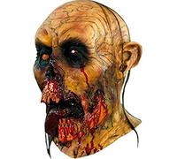 Ghoulish Productions - Masque Langue de Zombie, Ligne Zombies, Costume en Latex Résistant, Peint à la Main, Halloween, Défilé de Carnaval, Fête Déguisée, Taille Unique Adulte.