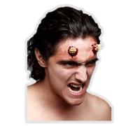 Ghoulish Productions - Prothèse en latex avec cornes démoniaques.