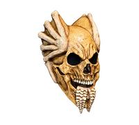 Ghoulish Productions Tony Bianchi Masque tête de mort double langue Beige Taille unique