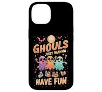 Ghouls Just Wanna Have Fun Fantômes d'halloween Amusants Coque pour iPhone 14