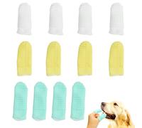GHPKOTW 12 Pièces 360° Brosses à Dents en Souple pour Animaux de Compagnie, Brosse à Dents pour Chien Brosse à Dents pour Chat, Nettoyant pour Dents d'Animaux