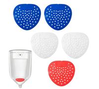 GHPKOTW 5 Pièces Tamis Urinaire Parfumé,Insert Urinaire,Éliminateur D'Odeurs,Protection Contre Les Éclaboussures Pour Les Toilettes Publiques Dans Les Hôtels, Les Centres Commerciaux