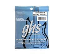 GHS Strings – Cordes BNR XL – Nickel brossé – Extra léger 9-42