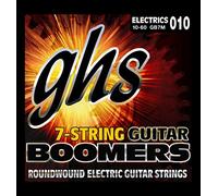 GHS BOOMERS Jeu De Cordes Pour Guitare Electrique - 7-Cordes - GB-7M - Medium - 010/060