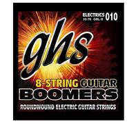 GHS BOOMERS Jeu De Cordes Pour Guitare Electrique - 8-Cordes GB-L-8 - Light - 010/076