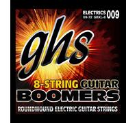 GHS BOOMERS Jeu De Cordes Pour Guitare Electrique - 8-Cordes - GB-XL-8 - Extra Light - 009/072