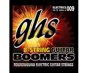 GHS BOOMERS Jeu De Cordes Pour Guitare Electrique - 8-Cordes - GB-XL-8 - Extra Light - 009/072