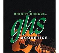 GHS BRIGHT BRONZE Jeu De Cordes Pour Guitare Acoustique - 12-Cordes - BB100M - Medium - 012/052