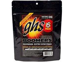 GHS GBL-5 Jeu de 6 cordes pour guitare Light Boomers 10 - 46 (paquet de 6)