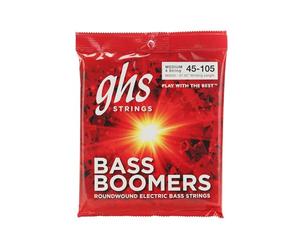 GHS M3045X Jeu de 4 Cordes pour Basse électrique Long Scale Medium