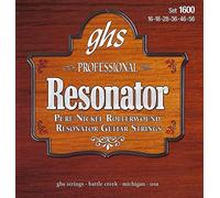 GHS RESONATOR PURE NICKEL ROLLERWOUND 1600 Jeu De Cordes
