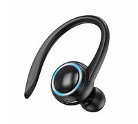 Ghs924 Mini écouteurs intra-auriculaires sans fil Bluetooth pour course à pied et course à pied Noir Taille unique