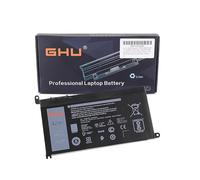 GHU Batterie de rechange pour WDX0R WDXOR 42 WH 11,4 V compatible avec Dell Inspiron 13 5368 5378 15 5565 5567 5568 5578 17 5765 5767 7368 7378 7560 7570 7570 7570 579 7 569 P58F 3CRH3 T2JX4 FC92N