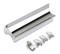 Ghulumn Barre de Tonalité de Guitare en Acier Inoxydable pour Dobro, Guitare Lap Steel, Guitare HawaïEnne, Accessoires de Guitare éLectrique, Argent