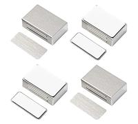 Ghulumn Lot de 4 loquets magnétiques solides en acier inoxydable pour porte de placard de cuisine