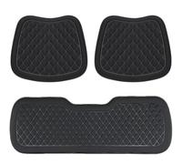 GHUYGTT Coussin Voiture Siege pour Dacia Spring 2021-2024, AntidéRapante Respirant Coussin Confortable Tampon Tapis Protecteur Accessoires,A-Front*2+Rear*1