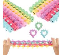 GHVACZS 15 Pièces Jouet en Corde Extensible, Multicolore Jouet Anti Stress, Convient aux Enfants et aux Adultes Souffrant de TDA, de TDAH, de TOC ou D'autisme