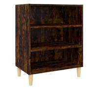 GHVBNMF Buffet en chêne fumé 57 x 35 x 70 cm Bibliothèque en bois