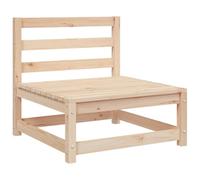 GHVBNMF Canapé de jardin modulaire sans accoudoirs 70 x 70 x 67 cm en pin | Canapé en bois flexible pour terrasse et cour. Le design du sommier à lattes permet à l'eau de s'écouler pour une assise