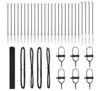 GHVBNMF Clôture grillagée avec piquets en acier PVC gris 50 m x 120 cm | Clôture en treillis robuste en métal revêtu pour jardin et terrasse avec 52 piquets pour un ancrage stable au sol.