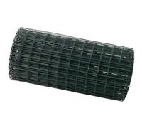GHVBNMF Euroclôture verte 0,8 x 25 m Grillage PVC fer | Clôture de jardin structurée pour jardin et terrasse, flexible comme délimitation et protection visuelle visuelle.