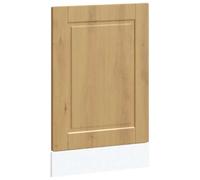 GHVBNMF Panneau de lave-vaisselle Porto Artisan chêne 45 x 1,5 x 57 cm | Couvercle avant élégant en bois robuste pour lave-vaisselle encastrable dans la cuisine. Facile d'entretien et ajustement