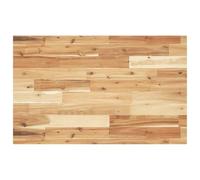 GHVBNMF Plateau de lavabo en bois d'acacia massif - 160 x 50 x 4 cm - Plan | Couvercle polyvalent en bois massif d'acacia huilé pour salle de bain, cuisine ou atelier. Design rectangulaire robuste.