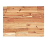 GHVBNMF Plateau de table rectangulaire en bois d'acacia massif 40 x 30 x 2 | Remplace les anciens plans de travail de cuisine ou de bureau : bois véritable non traité pour des peintures personnalisées