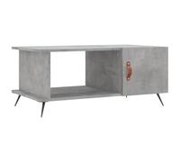GHVBNMF Table basse gris béton 90 x 50 x 40 cm Table d'appoint en bois