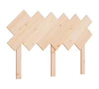GHVBNMF Tête de lit 132 x 3 x 81 cm en bois massif de pin non traité