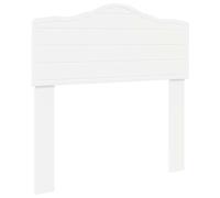 GHVBNMF Tête de lit blanche 93 x 3 x 90 cm - Dossier de lit en bois | Tête de lit élégante au design simple pour votre chambre à coucher, durable et facile d'entretien avec des lignes claires.