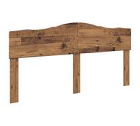 GHVBNMF Tête de lit en bois vieilli 203 x 90 cm | Élégant dossier pour la chambre à coucher avec surface traitée des deux côtés dans un style maison de campagne moderne.