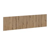 GHVBNMF Tête de lit murale - 200 x 3 x 50 cm - En bois de chêne Artisan | Panneau mural peu encombrant pour chambre à coucher avec compartiments intégrés, aspect bois moderne et surface facile