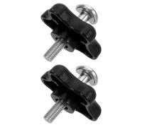 GHXBJHGLFZ 2 pièces de Petites pièces de Tondeuse à Gazon, Bouton en étoile, Boulon d'écrou, Verrouillage sécurisé de Remplacement for vis de poignée, Kit d'accessoires de Tondeuse de Jardin