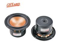 GHXMedals Hifi Golden Ceramic Cone Speaker,Midrange Woofer,Mid-Bass Speaker,4 Inch,116mm,4Ohm,40W,Classic Bookshelf,,25Core,65HZ-6 SHIRT Z