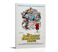 GHYFRD Poster Bugs Bunny - Peinture murale décorative sur toile lumineuse et belle - Convient pour le bureau, la chambre à coucher - Peinture décorative pour créer la bonne atmosphère - Style cadre 20