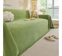 Ghygetrich Housse de Canapé, Couvre Canapé 3 Places Couvre Canape Housse de Canapé 3 Place Housse de Canapé 3 Places Couvre Canapé Housses de Canapé Grass Green 180x380cm