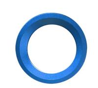 GHYIKNS Véhicule Boutons de Autocollants Compatible avec Chevrolet pour Holden pour Equinox pour Suburban Autocollant De Bouton Démarrage Et D'arrêt Accessoire Décoration(Ring Blue)