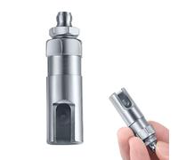 GHYJHS 1 coupleur de pistolet à graisse solide à enfoncer à angle droit à 90 degrés avec filetages NPT de 0,3 cm pour camion agricole, automobile et industriel