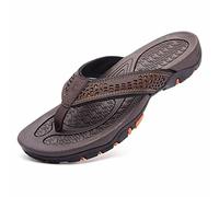 GHYUB Chaussures De Plage Extérieures Antidérapantes Respirantes, Tongs Hommes, Pantoufles De Douche avec Support en Arc, Sandales À Bout Ouvert for Chaussures De Plate-Forme Intérieure Et Extérieure