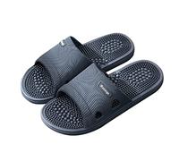 GHYUB Pantoufles De Massage,Masseurs De Pieds Chaussons De Massage D'acupression pour Hommes Femmes, Thérapie Favorisant La Circulation Sanguine, Chaussures De Massage Antidérapantes pour Bain Douche