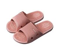 GHYUB Pantoufles De Massage,Masseurs De Pieds Chaussons De Massage D'acupression pour Hommes Femmes, Thérapie Favorisant La Circulation Sanguine, Chaussures De Massage Antidérapantes pour Bain Douche