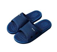 GHYUB Pantoufles De Massage,Masseurs De Pieds Chaussons De Massage D'acupression pour Hommes Femmes, Thérapie Favorisant La Circulation Sanguine, Chaussures De Massage Antidérapantes pour Bain Douche